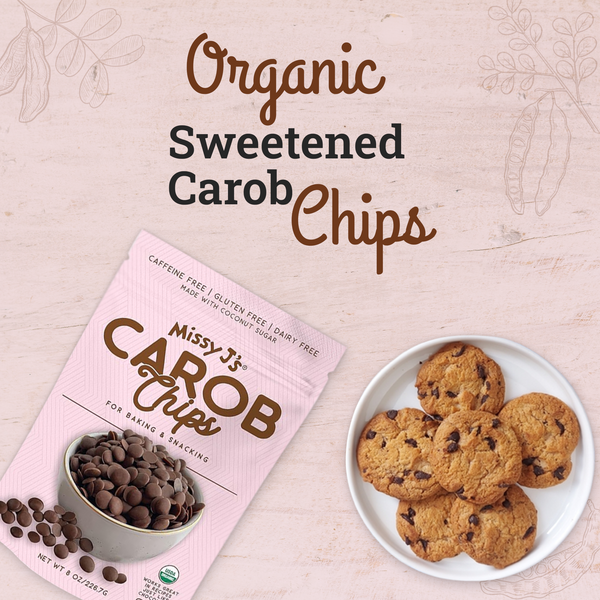 Missy J’s Organic Carob Chips, 8oz