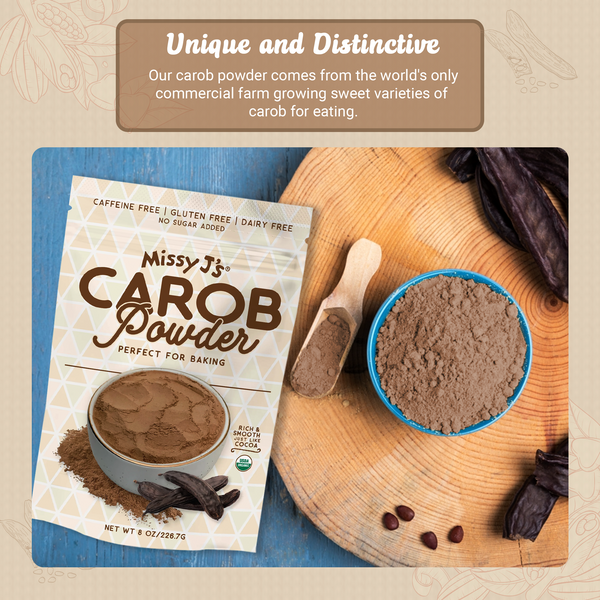 Missy J’s Organic Roasted Carob Powder