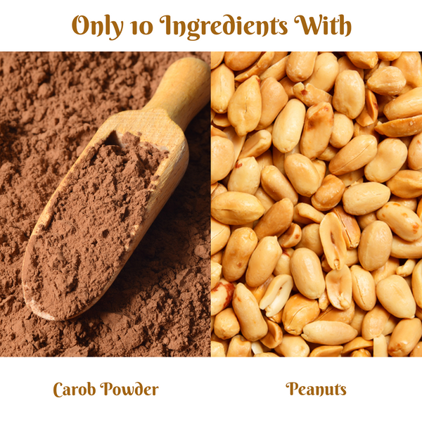 Missy J's Organic Carob Peanut Butter Quinoa Crunch Candy Bar-2, 6, 12pk