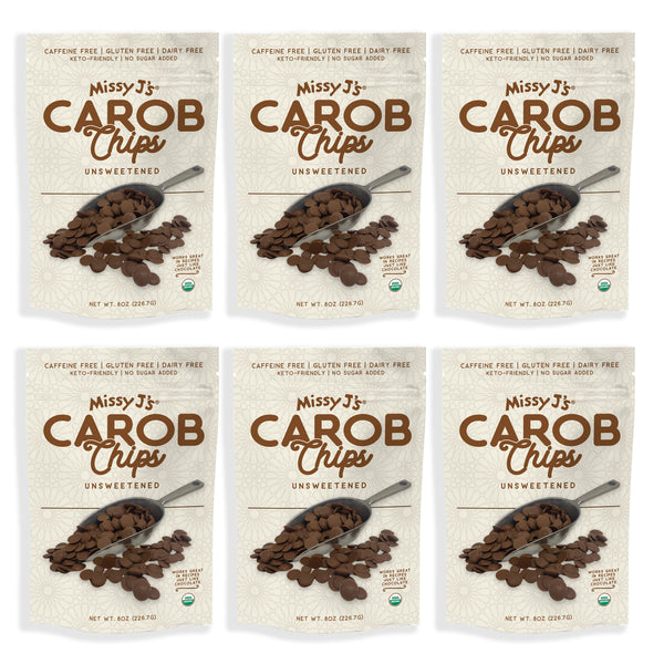 Missy J’s Organic Unsweetened  Carob Chips, 8oz