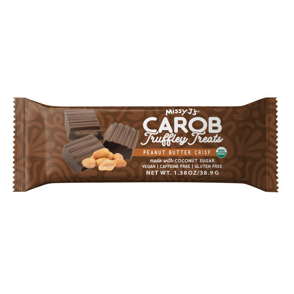 Missy J's Organic Carob Peanut Butter Truffley Treats-3, 12pk