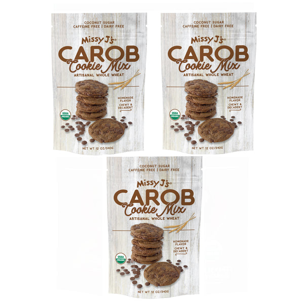 Missy J’s Organic Carob Whole Wheat Cookie Mix