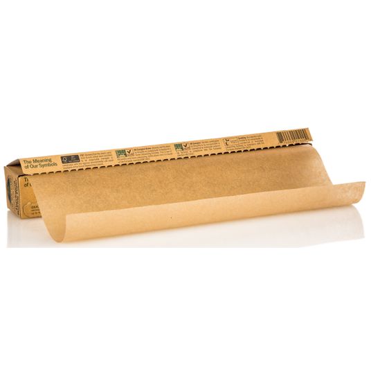 If You Care Parchment Baking Paper - 70 Sq ft Roll - Unbleached, Chlorine Free, Greaseproof, Silicone Coated - Standard Size