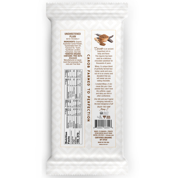 Missy J's Organic Carob Unsweetened Everything Sampler pack-9 products