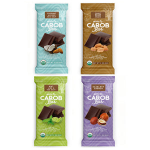 Missy J's Organic Carob Sampler Candy Bar - 4pk