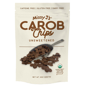 Missy J’s Organic Unsweetened Carob Chips (Wholesale)