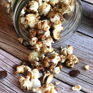 CAROB CARAMEL POPCORN