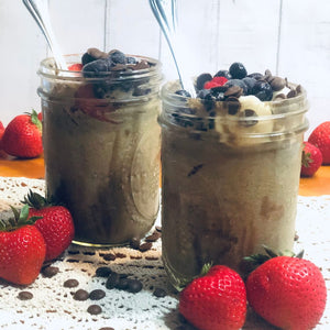 CREAMY CAROB CHIA SEED PUDDING