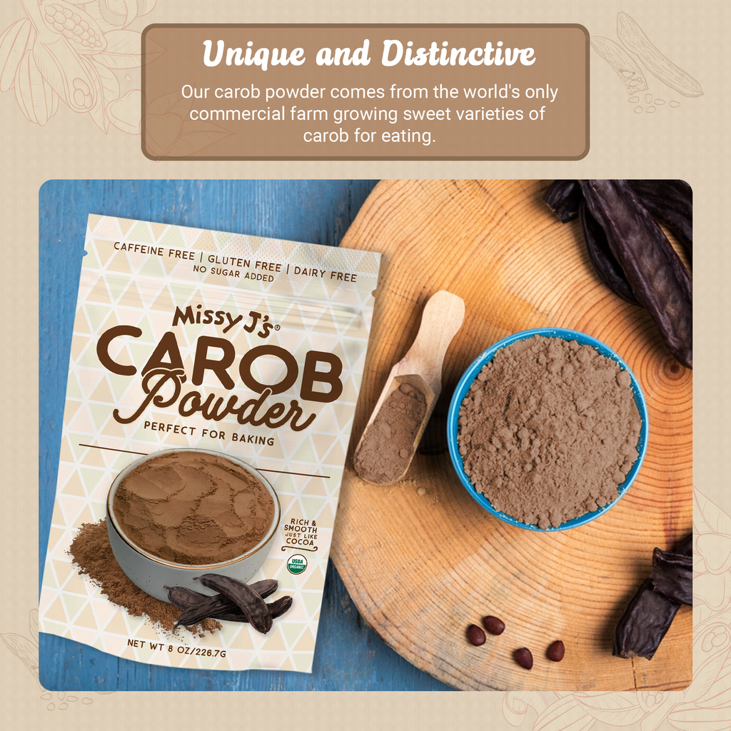 Organic Roasted Carob Powder