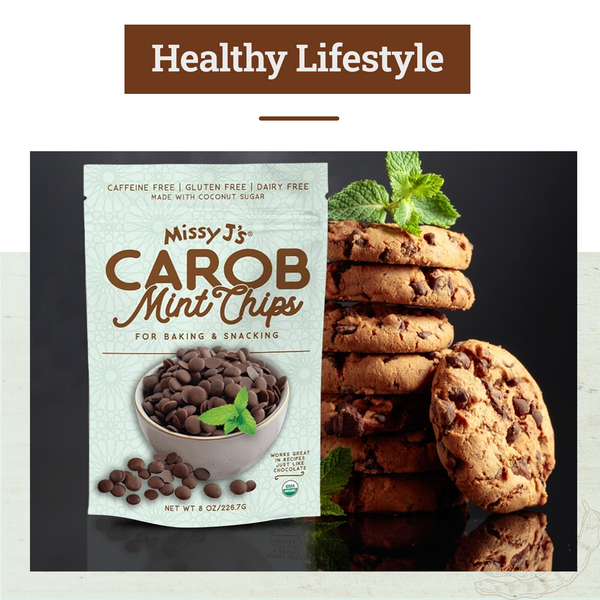 Missy J’s Organic Mint Carob Chips 8 oz.