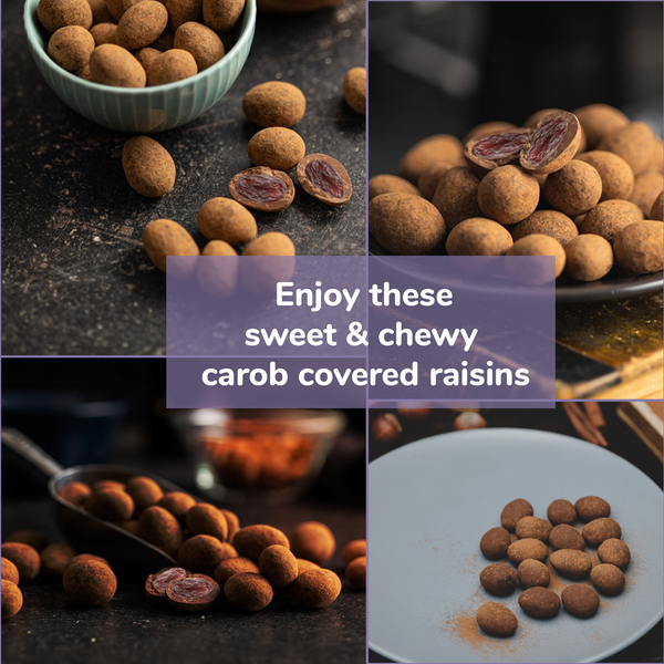 Missy J's Organic Carob Covered Raisins 8oz.
