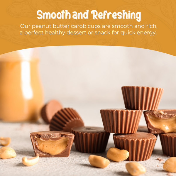 Missy J's Organic Carob Peanut Butter Cup - 3 or 12pk