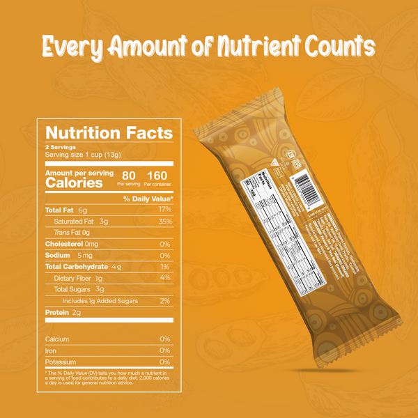 Missy J's Organic Carob Peanut Butter Cup - 3 or 12pk