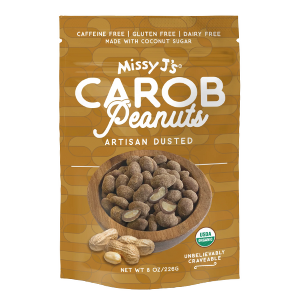 Missy J's Organic Carob Covered Peanuts 8oz.