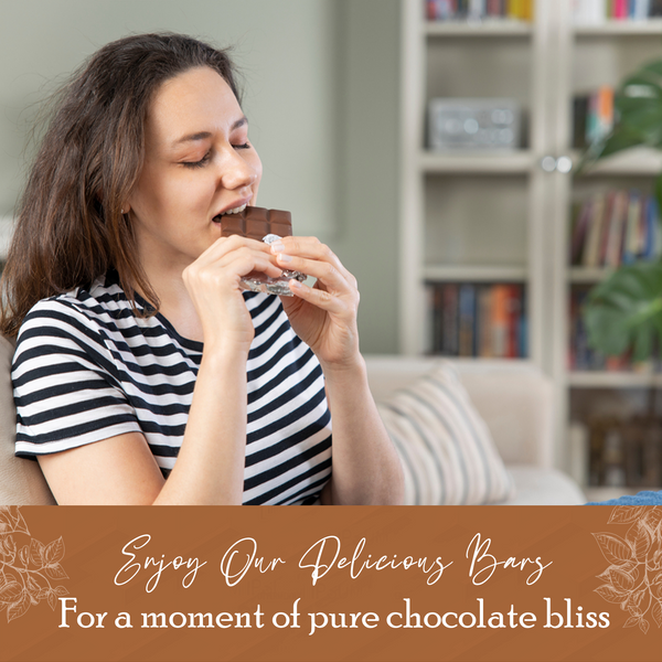 Missy J's Organic Carob Dark Delights Unsweetened Coffee Candy Bar- 2, 6, 12pk
