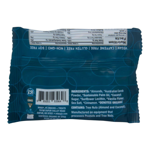 Missy J's Organic Carob Covered Almonds .9 oz.