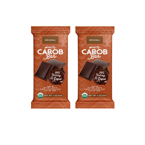 Missy J’s Organic Carob Original Candy Bar - 2, 6, 12pk