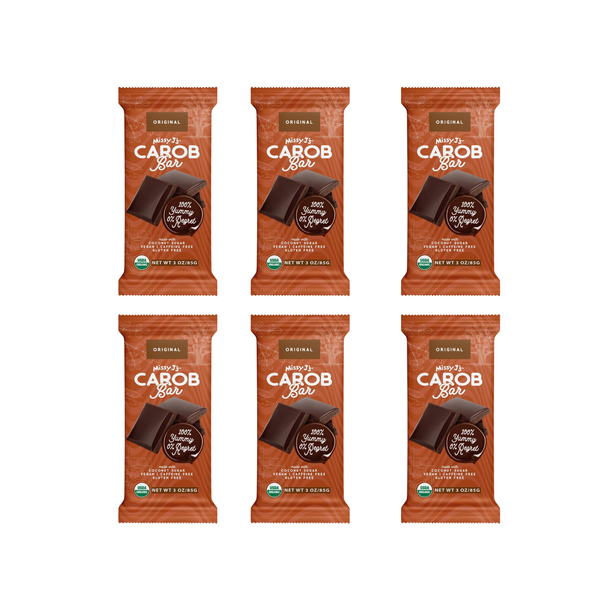 Missy J’s Organic Carob Original Candy Bar - 2, 6, 12pk