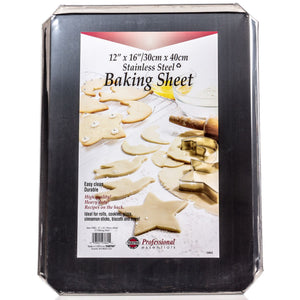 Norpro Cookie Sheet, Stainless Steel, 16 x 12 inch