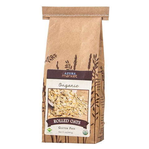 Azure Market Organics Rolled Oats, GF, Organic