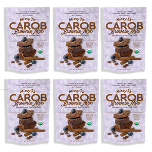 Missy J’s Organic Gluten Free Carob Brownie Mix, 12 oz.(Wholesale)