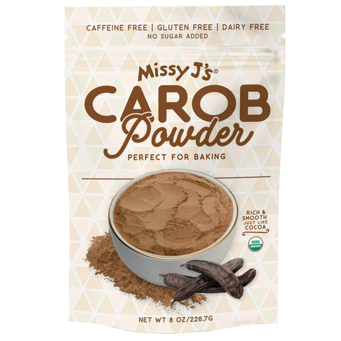 Missy J’s Organic Roasted Carob Powder 6x8oz (Wholesale)