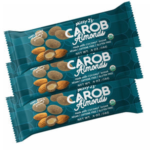 Missy J's Organic Carob Covered Almonds .9 oz.