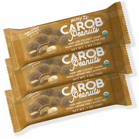 Missy J's Organic Carob Covered Peanuts 1 oz.