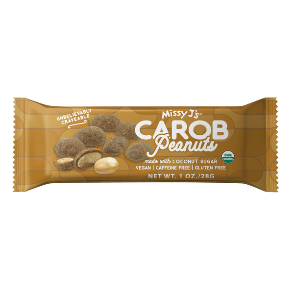 Missy J's Organic Carob Covered Peanuts 1 oz.