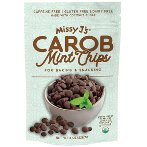 Missy J’s Organic Mint Carob Chips 8 oz.
