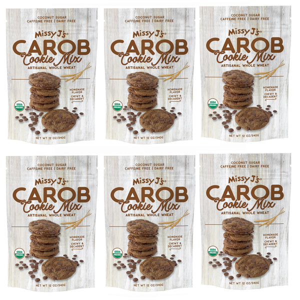 Missy J’s Organic Carob Whole Wheat Cookie Mix