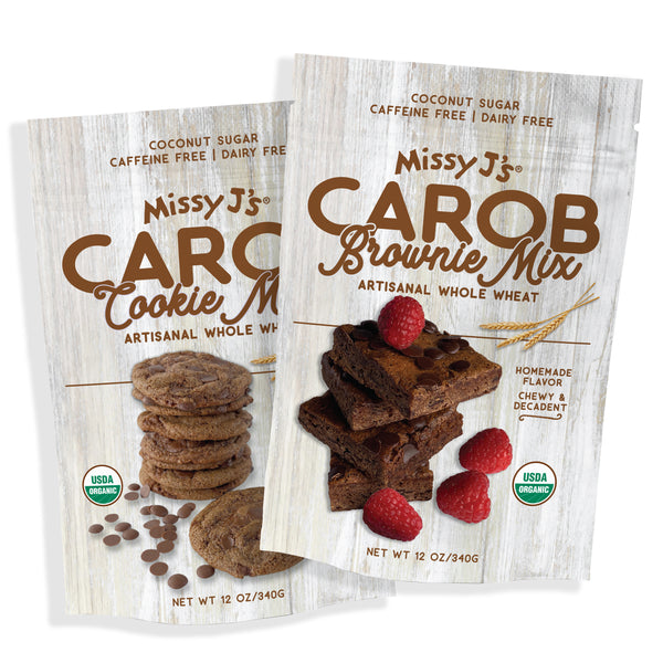 Missy J’s Organic Carob Whole Wheat Cookie & Brownie Sampler Mix