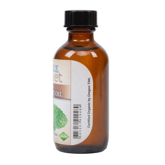 Azure Market Organics Peppermint Oil, Organic,  2 oz.