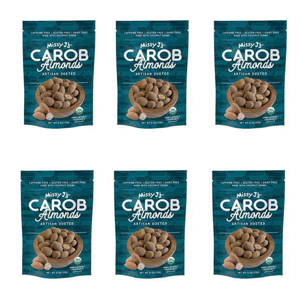 Missy J's Organic Carob Covered Almonds 6oz.