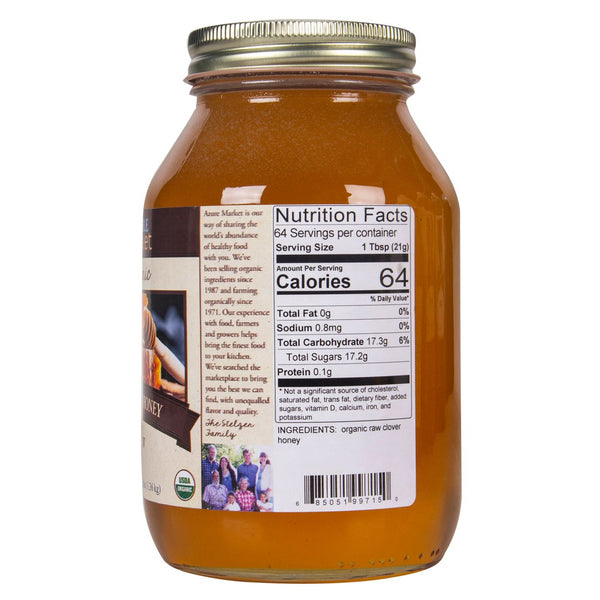 Azure Market Organics Raw Clover Honey