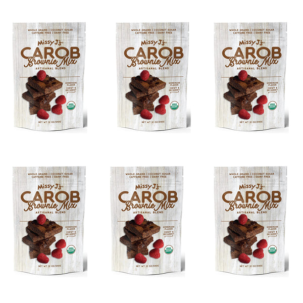 Missy J’s Organic Carob Whole Wheat Brownie Mix