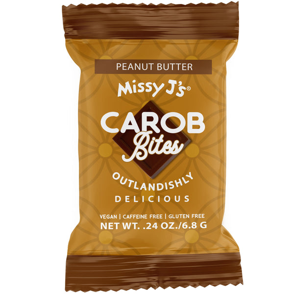 Missy J's Carob Peanut Butter Mini Bites - 15pk