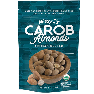 Missy J's Organic Carob Covered Almonds 6oz.